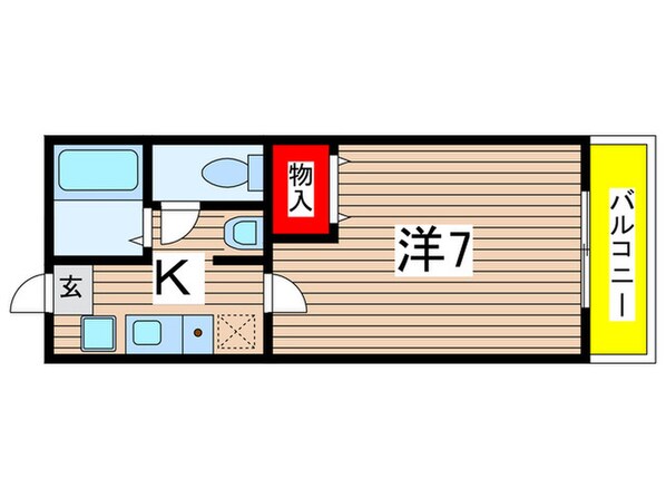 メゾンド春の物件間取画像